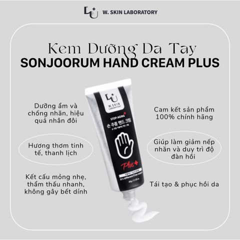 Kem dưỡng da tay - SONJOORUM HANDCREAM PLUS (60g)