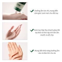 Kem Dưỡng Da Tay Rau Má Dưỡng Ẩm, Làm Dịu Da Tenzero Relief Hand Cream Cica 100ml