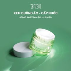 Kem Dưỡng Ẩm Làm Dịu Da, Săn Chắc Tràm Trà Tenzero Tea Tree Clearing Water Cream 50g