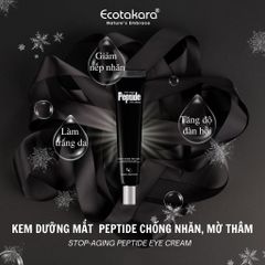 Kem chống nhăn và giảm quầng thâm vùng mắt - STOP-AGING PEPTIDE EYE CREAM (30ml)