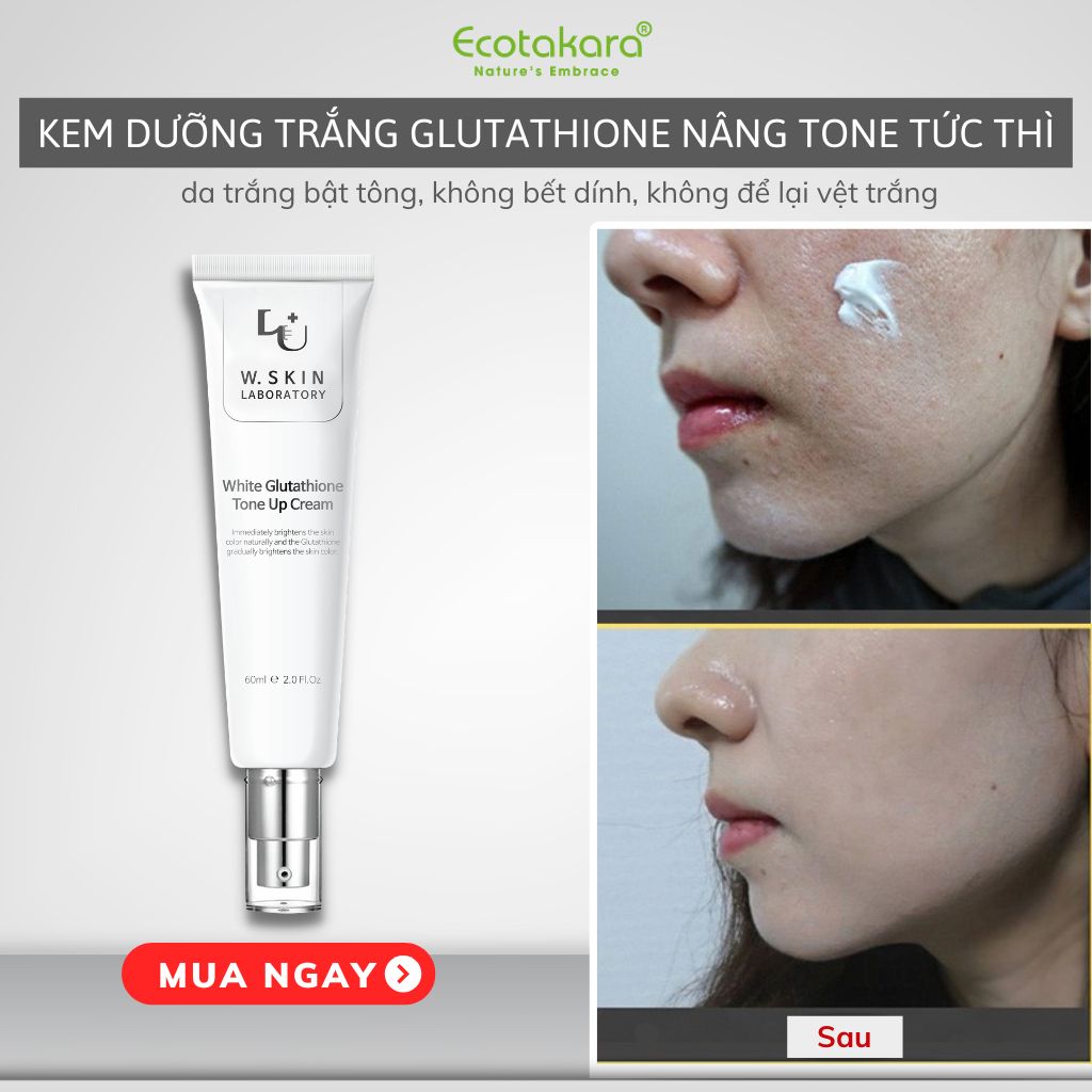 Kem dưỡng làm trắng da - WHITE GLUTATHIONE TONE UP CREAM (60ml)