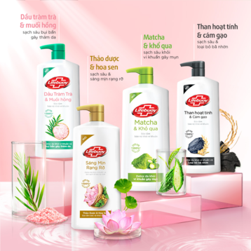 LIFEBUOY sữa tắm Thảo dược & Hoa sen 800g