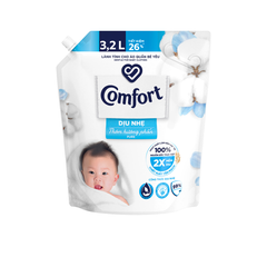 COMFORT Nước Xả Mềm Vải Dịu Nhẹ Thơm Hương Phấn