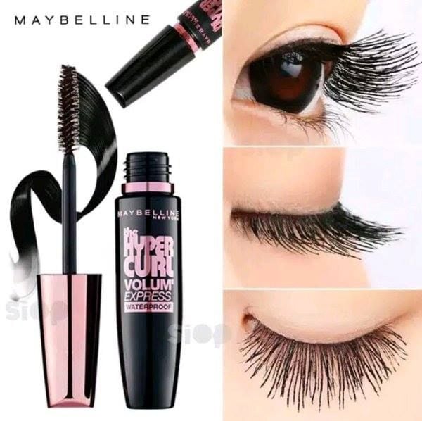 Mascara Maybelline Hyper Curl Waterproof Làm Dài, Dày Và Cong Mi 9.2ml