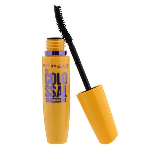 Mascara Làm Dày Mi Gấp 10 Lần & Ngăn Rụng Mi Màu Đen Mascara Maybelline Colossal Waterproof Black 9.2ml