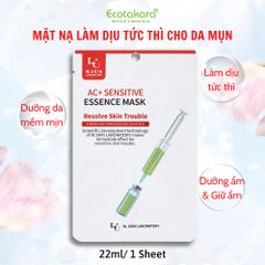 Mặt nạ cấp nước cho da mụn - AC+ SENSITIVE ESSENCE MASK