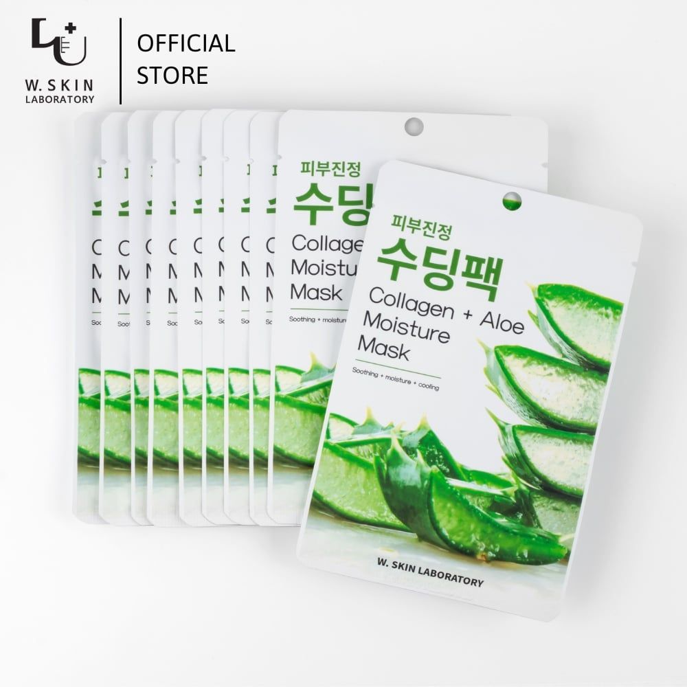 Mặt nạ collagen lô hội - ALOE VERA SKIN SOOTHING MASK