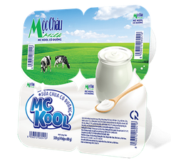 Mộc Châu Kool sữa chua có đường 80g
