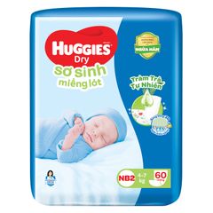 Miếng lót Huggies số 2 60 miếng