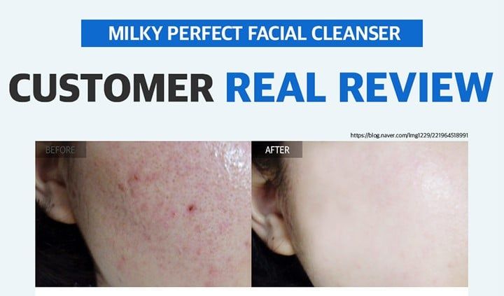 {HÀNG CHÍNH HÃNG} Sữa rửa mặt tạo bọt MILKY PERFECT CLEANSING FOAM (120ml) chiết xuất từ sữa và 3 loại hạt ngũ cốc đen giúp làm sạch da hoàn hảo và thải độc tố cho da sáng mịn tinh khiết