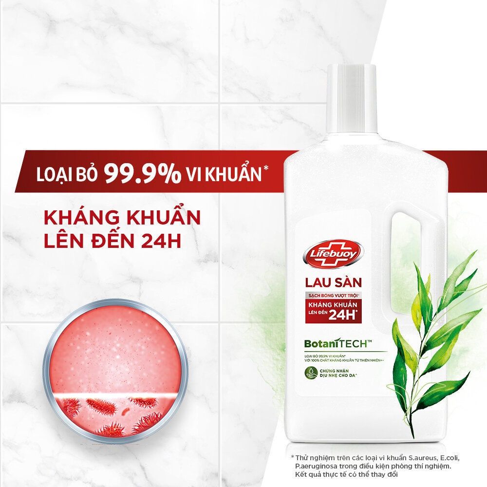 LIFEBUOY Nước lau sàn botani 1kg
