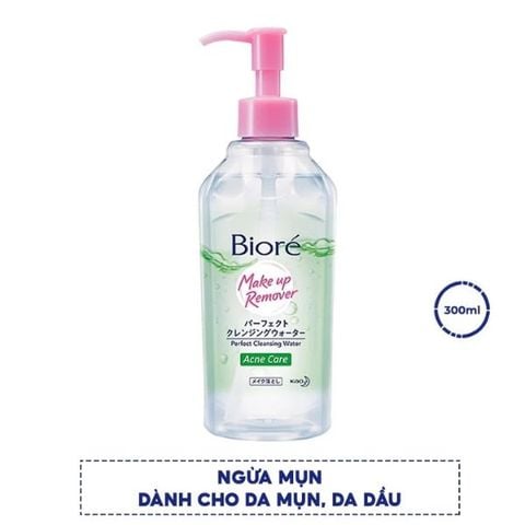 Nước Tẩy Trang Biore Make Up Remover Ngừa Mụn 300ml