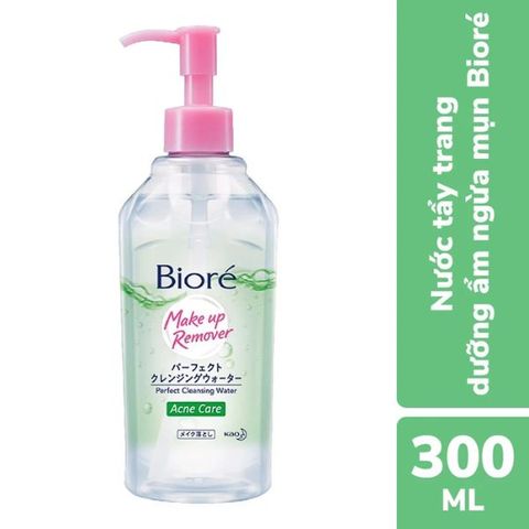 Nước Tẩy Trang Biore Make Up Remover Ngừa Mụn 300ml