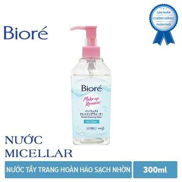 Nước Tẩy Trang Sạch Nhờn Bioré 300ml Makeup Remover Perfect Cleansing Water Oil Clear
