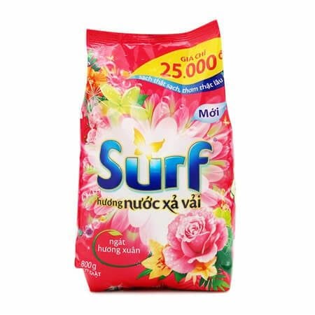 SURF Bột Giặt Hương Nước Xả Vải Ngát Hương Xuân
