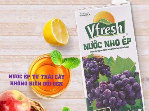 Nước nho ép Vfresh 1L