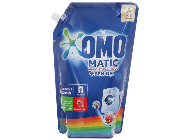 OMO Nước giặt Máy Giặt cửa trước Bền Đẹp 1.8Kg