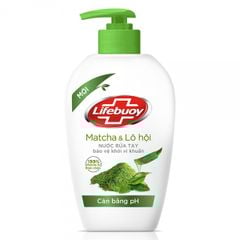 LIFEBUOY Nước Rửa Tay Matcha & Nha Đam 450g