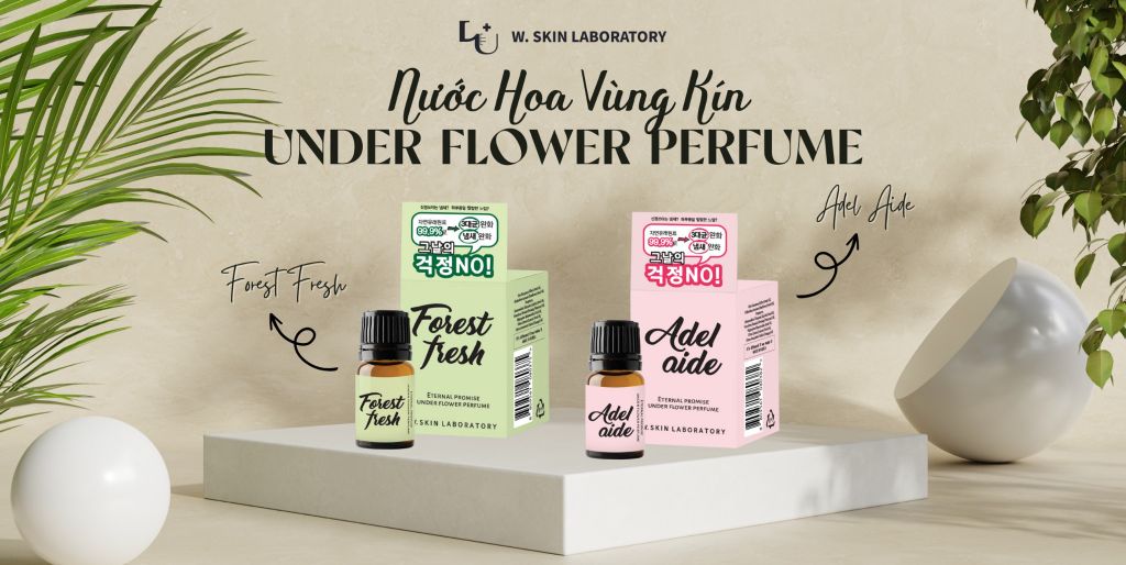 Nước hoa vùng kín 100% tinh dầu nguyên chất hương thơm tươi mát (BÙA YÊU KỲ DIỆU)_UNDER FLOWER PERFUME FOREST FRESH (5ml) {Có tem phụ nhập khẩu chính ngạch}