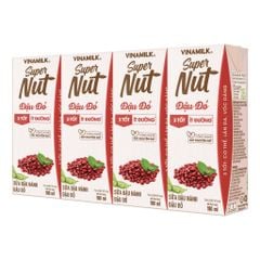 Sữa Đậu Nành Đậu đỏ Vinamilk Super Nut 180ml