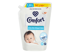 COMFORT Nước Xả Mềm Vải Dịu Nhẹ Thơm Hương Phấn