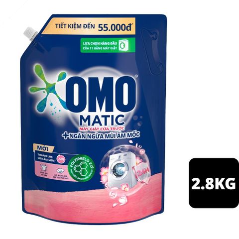 OMO Nước giặt Cửa Trước Ngăn Ngừa Mùi Ẩm Mốc