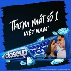 CLOSEUP Kem đánh răng thơm mát lộc đề