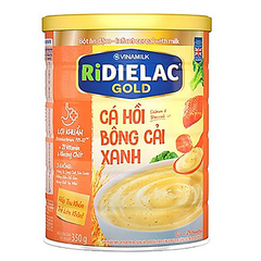 Bột Ăn Dặm Ridielac Gold Cá Hồi BCX HT 350g