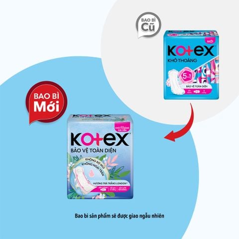 Băng Vệ Sinh Kotex Bảo vệ toàn diện 23cm smc 8 miếng