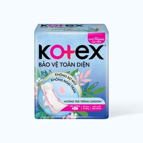 Băng Vệ Sinh Kotex Bảo vệ toàn diện 23cm smc 8 miếng