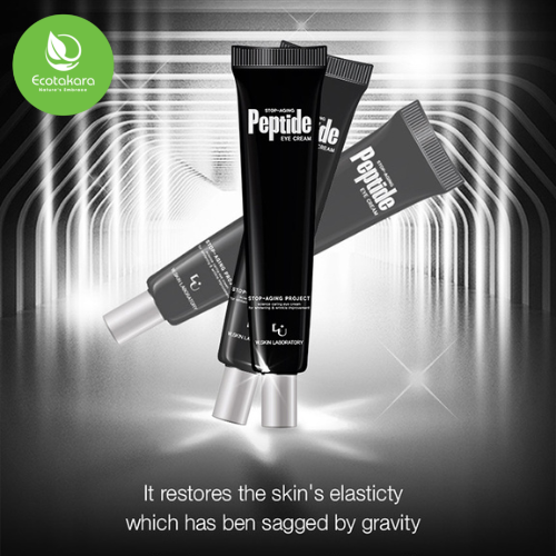 Kem mắt Peptide giúp cải thiện nếp nhăn và bọng mắt, giảm quầng thâm STOP-AGING PEPTIDE EYE CREAM (30ml) {Có tem phụ nhập khẩu chính ngạch}