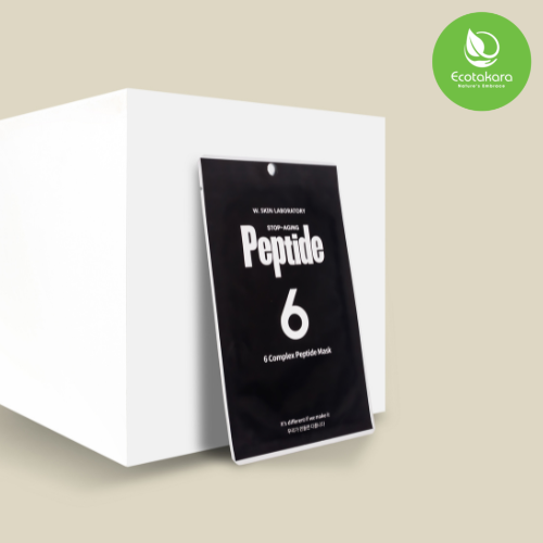 Mặt nạ Peptide cho da lão hóa 6 COMPLEX PEPTIDE MASK (22ml/ 1 miếng) giúp da săn chắc trẻ trung mịn màng {Có tem phụ nhập khẩu chính ngạch}