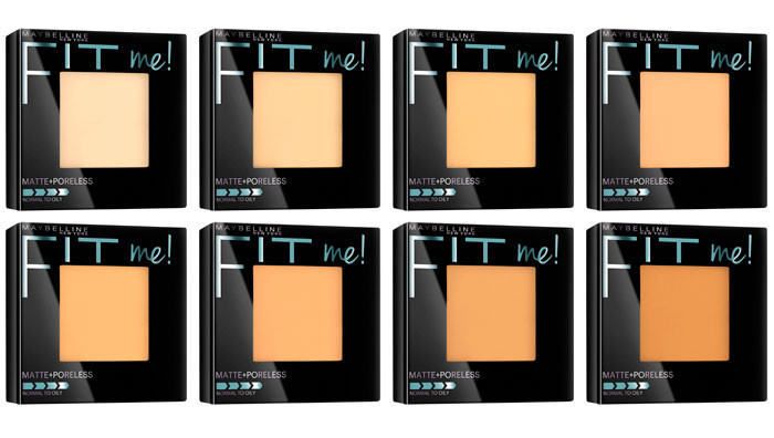 Phấn Phủ Mịn Lì Tự Nhiên Fit Me Maybelline #110 Porcelain - Dành cho da sáng