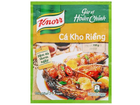 KNORR Gia vị hoàn chỉnh cá kho riềng 28g