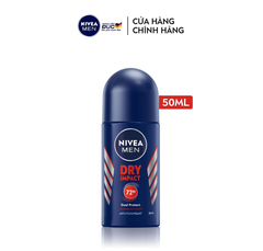 Lăn Ngăn Mùi NIVEA MEN Khô Thoáng 72H (50 ml) - 81610
