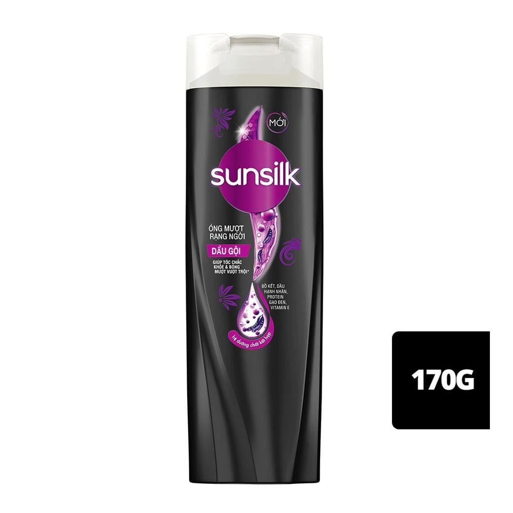 SUNSILK Dầu Gội Óng Mượt Rạng Ngời (Đen) 320g