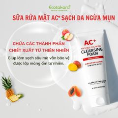 Sữa rửa mặt cho da mụn - AC+ TROUBLE CLEARING CLEANSING FORM (150ml)