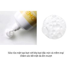 Sữa rửa mặt thiên nhiên sáng da, sạch sâu Tenzero Balancing Foam Cleanser Lemon 100ml