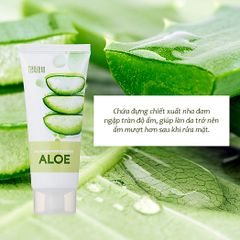 Sữa rửa mặt chiết xuất thiên nhiên Dịu nhẹ sạch dầu nhờn Tenzero Balancing Foarm Cleanser Aloe 100ml
