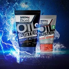 Sữa Rửa Mặt Bioré Cho Nam Sạch Nhờn Sáng Da 100g