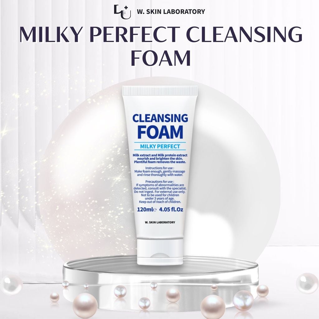 Bọt sữa rửa mặt sạch hoàn hảo MILKY PERFECT CELANSING FOAM (120ml)