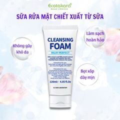 Bọt sữa rửa mặt sạch hoàn hảo MILKY PERFECT CELANSING FOAM (120ml)