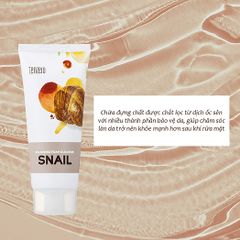 Sữa rửa mặt tạo bọt Làm Mềm Da Tenzero Balancing Foam Cleanser Snail 100ml