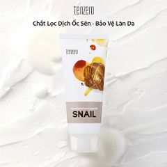 Sữa rửa mặt tạo bọt Làm Mềm Da Tenzero Balancing Foam Cleanser Snail 100ml