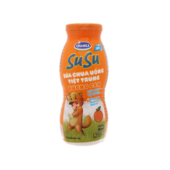 Sữa Chua Uống Tiệt Trùng hương cam Vinamilk Susu chai 80ml