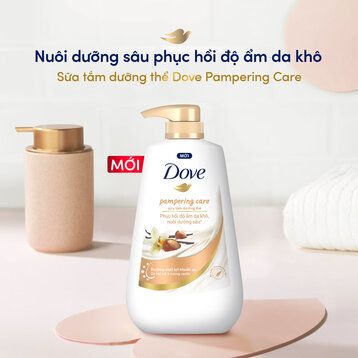 DOVE Sữa Tắm Phục Hồi Da Khô (Nâu) 500G