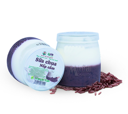Sữa Chua Ăn Mộc Châu Milk nếp cẩm 120g