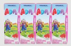 Sữa Dinh Dưỡng hương dâu Vinamilk ADM 180ml
