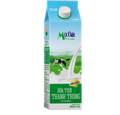 Sữa Tươi Tiệt Trùng có đường Mộc Châu Milk 1 lít
