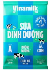 Sữa Dinh Dưỡng không đường Vinamilk F220ml